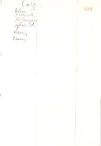 Brief von Architektengruppe an Dziga Vertov