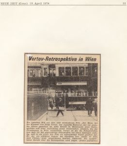 Vertov-Retrospektive in Wien