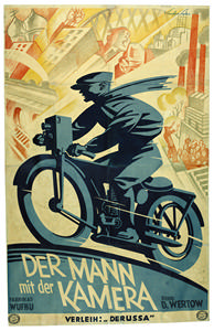 Originalplakat zu "Der Mann mit der Kamera"