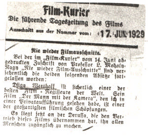 Nie wieder Filmausschnitte