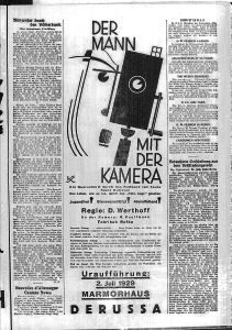 Der Mann mit der Kamera