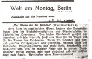 Der Mann mit der Kamera