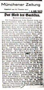 Das Weib des Gardisten