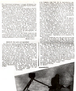 L'Homme à la camera et le Ciné-œil