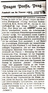 Über "Čelovek s kinoapparatom"