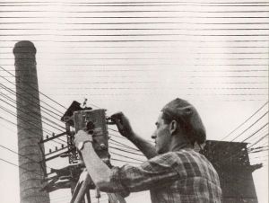 Kaufman während der Dreharbeiten zu "Odinnadcatyj"