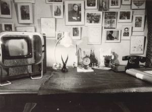 Vertovs Wohnung in Moskau