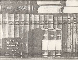 Vertovs Wohnung in Moskau, Bücher von V. Hugo und L. Tolstoj