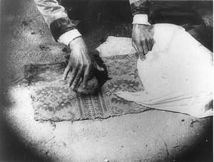 Hände des chinesischen Zauberers