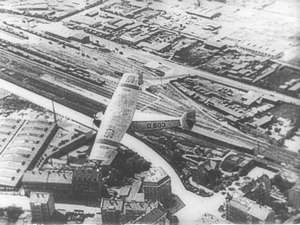 Flugzeug Vogelperspektive