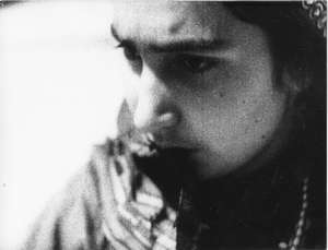 Junge Frau in Großaufnahme