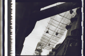 Förderkörbe von unten